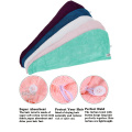 High quality microfiber dry hair towel wrap